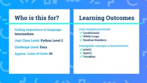 Python coding class for kids