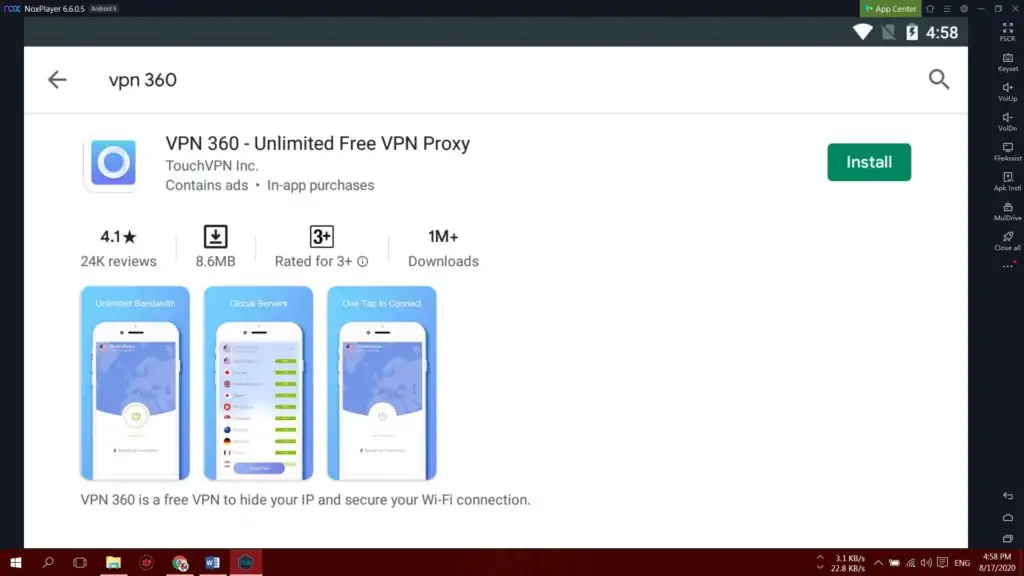 download VPN 360 for PC 