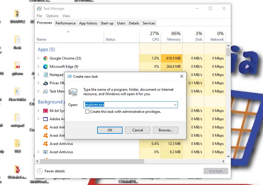 windows 8 file explorer not responding