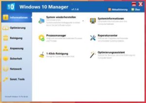 Windows 10 Manager