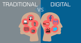 digital marketing vs traditional marketing