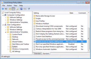 How to Disable Access to the Windows Registry