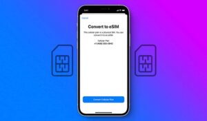 How to set up eSIM on an iPhone