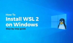 how install wsl2 windows