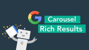 Google on A New Carousel Rich Result