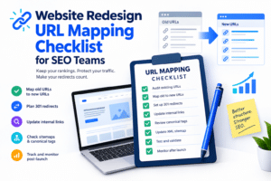 Website Redesign URL Mapping Checklist for SEO Teams