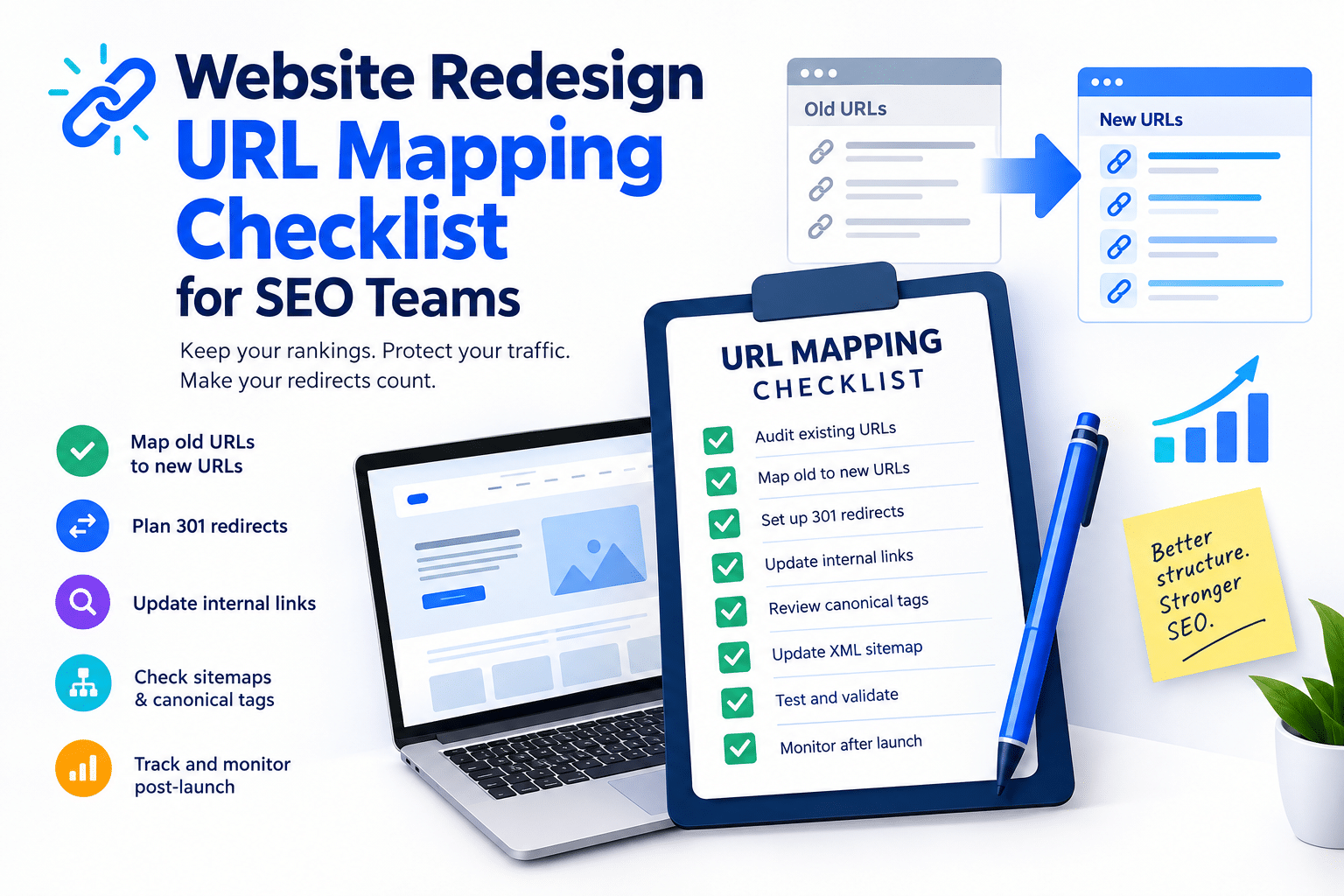 Website Redesign URL Mapping Checklist for SEO Teams